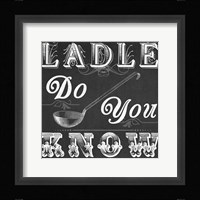 Kitchen Sass IV Framed Print