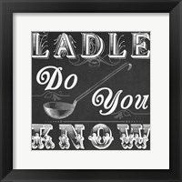 Kitchen Sass IV Framed Print