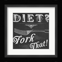 Kitchen Sass VI Framed Print