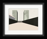 Graphic New York III Framed Print