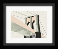Graphic New York IV Framed Print