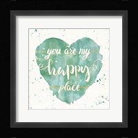Happy Hearts II Framed Print