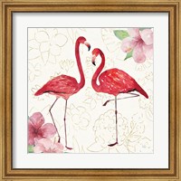 Tropical Fun Bird IV with Gold Fine Art Print