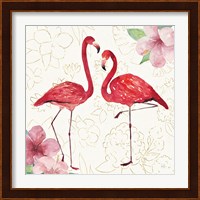 Tropical Fun Bird IV with Gold Fine Art Print