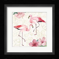 Tropical Fun Bird V with Gold Fine Art Print