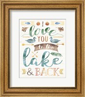 Lake Love II Fine Art Print