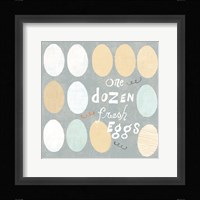 Fresh Eggs IV Framed Print