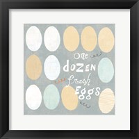Fresh Eggs IV Framed Print