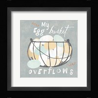 Fresh Eggs III Framed Print