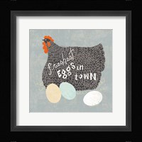 Fresh Eggs II Framed Print