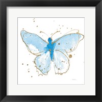 Gilded Butterflies IV Framed Print