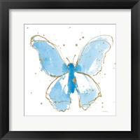 Gilded Butterflies II Framed Print