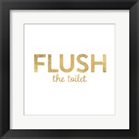 Bathroom Etiquette II Fine Art Print