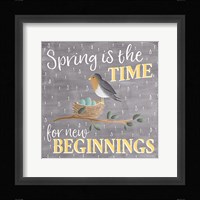 Smitten With Spring V Framed Print