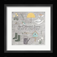 Smitten With Spring II Framed Print