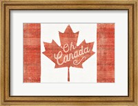 Oh Canada Flag Fine Art Print
