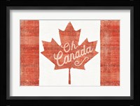 Oh Canada Flag Fine Art Print