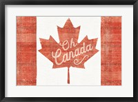 Oh Canada Flag Fine Art Print