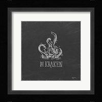 Mythical Map II Framed Print