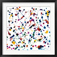 Party Lights Framed Print