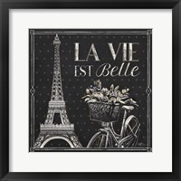 Vive Paris VI Framed Print