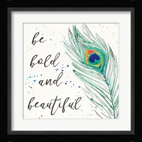 Peacock Garden VIII Fine Art Print