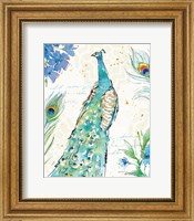 Peacock Garden I Fine Art Print