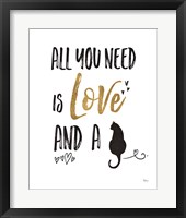 Pet Love IV Framed Print