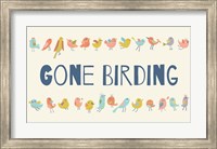 Gone Birding - Colorful Birds Fine Art Print