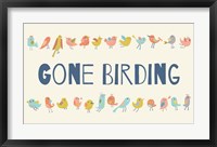 Gone Birding - Colorful Birds Fine Art Print