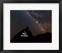 I Need My Space - Color Fine Art Print
