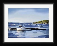 Peaceful Harbor II Framed Print