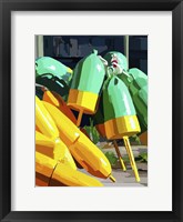 Vibrant Buoys I Fine Art Print