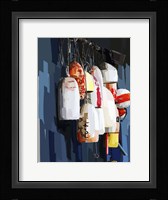 Vibrant Buoys II Fine Art Print