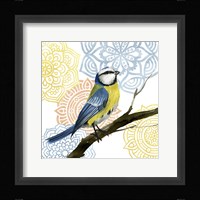 Mandala Bird I Framed Print