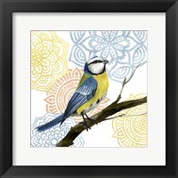 Mandala Bird I Framed Print