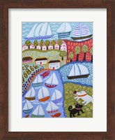 Dogs & Sailboats Fine Art Print