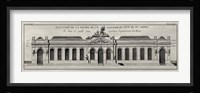 Elevation De La Facade I Fine Art Print