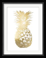 Gold Foil Pineapple I Fine Art Print