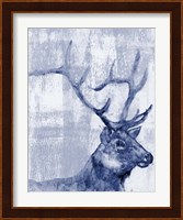 Indigo Elk Fine Art Print