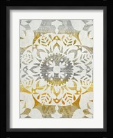 Tapestry Rosette II Fine Art Print