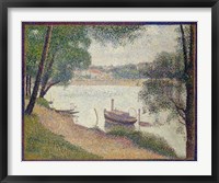 Gray Weather, Grande Jatte Fine Art Print
