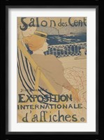 Salon des Cent-Exposition Internationale d'affiches Fine Art Print