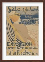 Salon des Cent-Exposition Internationale d'affiches Fine Art Print