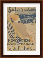 Salon des Cent-Exposition Internationale d'affiches Fine Art Print