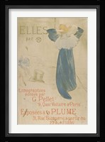 Elles (poster for 1896 exhibition at La Plume) Fine Art Print