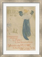 Elles (poster for 1896 exhibition at La Plume) Fine Art Print