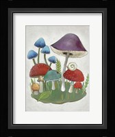 Mushroom Collection II Framed Print