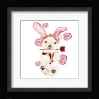 Valentine Puppy I Framed Print