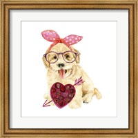 Valentine Puppy IV Fine Art Print
